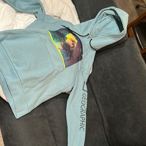Mens Nat Geo hoodie size medium